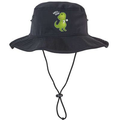 Well Crap Funny T-Rex Can't Wipe Legacy Cool Fit Booney Bucket Hat