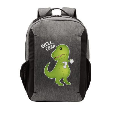Well Crap Funny T-Rex Can't Wipe Vector Backpack