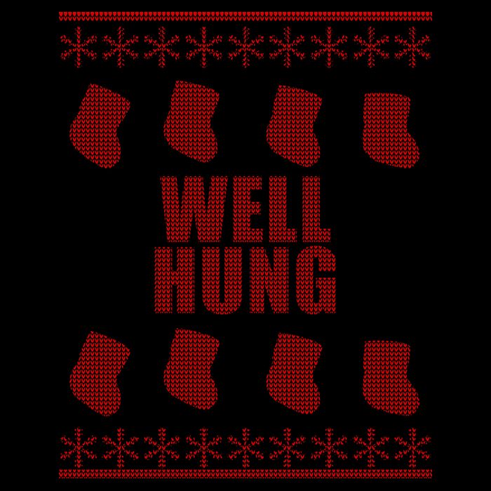 Well Hung Funny Ugly Christmas  Mug