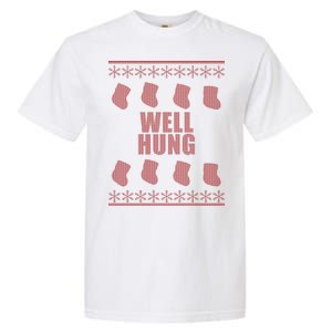 Well Hung Funny Ugly Christmas  Garment-Dyed Heavyweight T-Shirt