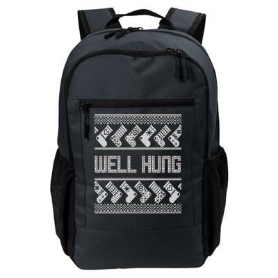 Well Hung Ugly Christmas Daily Commute Backpack