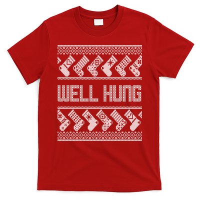 Well Hung Ugly Christmas T-Shirt