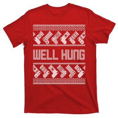 Well Hung Ugly Christmas T-Shirt