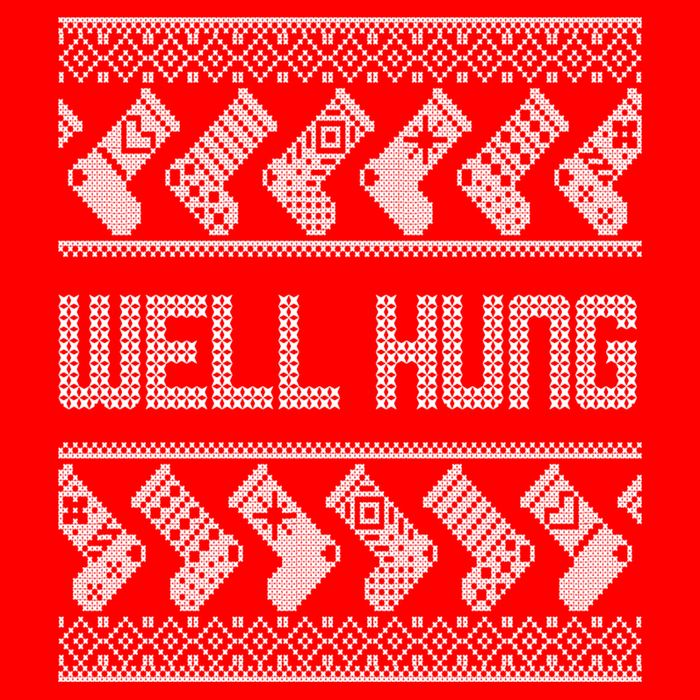 Well Hung Ugly Christmas Flatbill Hat