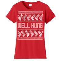 Well Hung Ugly Christmas Women's T-Shirt