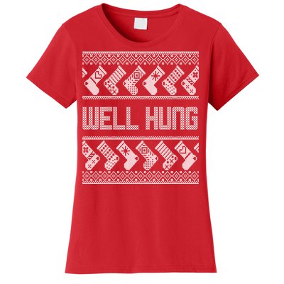 Well Hung Ugly Christmas Women's T-Shirt