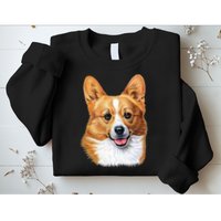Welsh Corgi Dog Portrait Sweatshirt