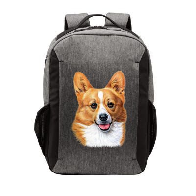 Welsh Corgi Dog Portrait Vector Backpack