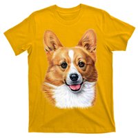 Welsh Corgi Dog Portrait T-Shirt