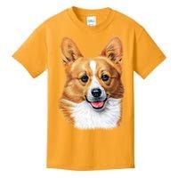 Welsh Corgi Dog Portrait Kids T-Shirt