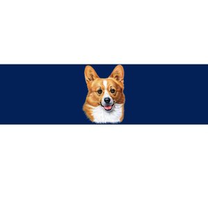 Welsh Corgi Dog Portrait Bumper Sticker