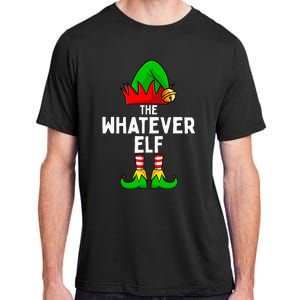 Whatever Elf Matching Family Christmas Adult ChromaSoft Performance T-Shirt