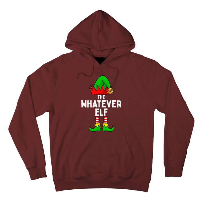 Whatever Elf Matching Family Christmas Hoodie