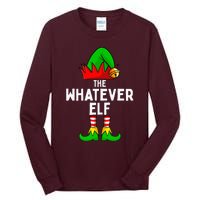 Whatever Elf Matching Family Christmas Tall Long Sleeve T-Shirt