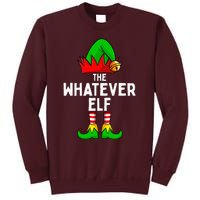 Whatever Elf Matching Family Christmas Tall Sweatshirt