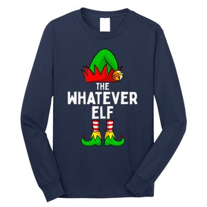 Whatever Elf Matching Family Christmas Long Sleeve Shirt