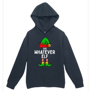 Whatever Elf Matching Family Christmas Urban Pullover Hoodie