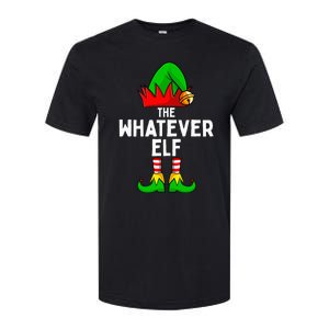 Whatever Elf Matching Family Christmas Softstyle CVC T-Shirt