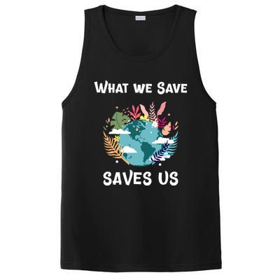 World Earth Mother Nature What We Save Saves Us Great Gift PosiCharge Competitor Tank