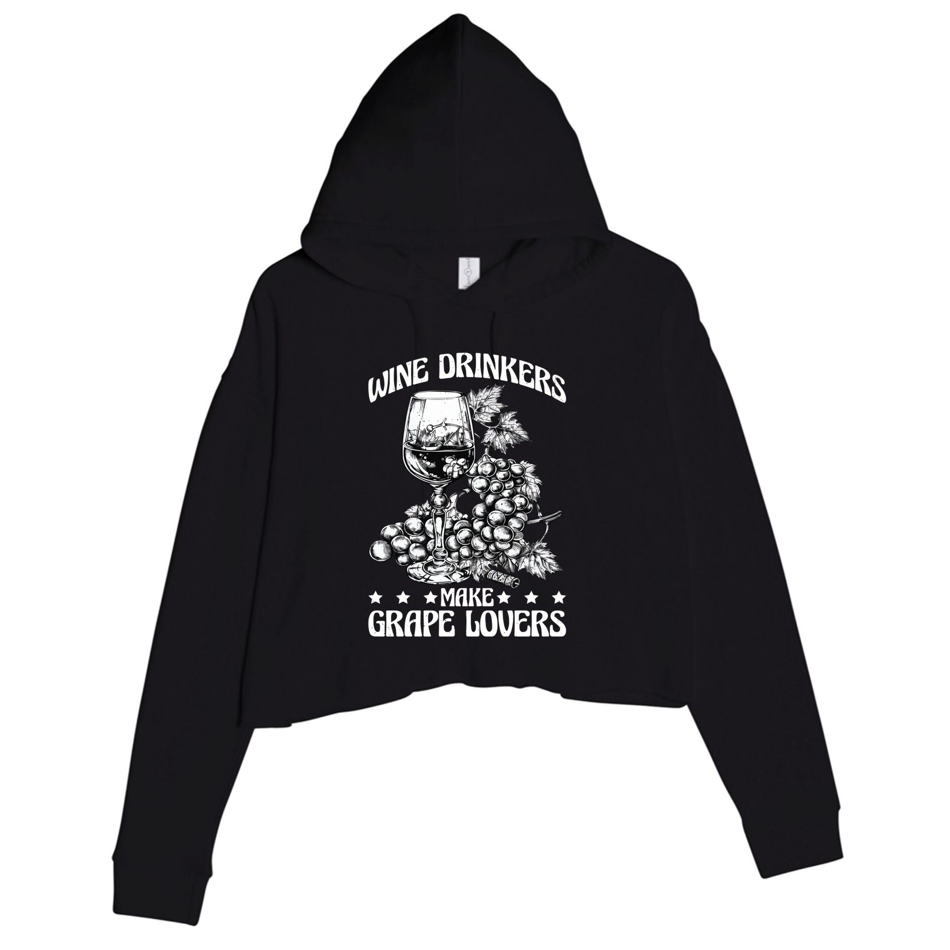 Wine Ers Make Grape Lovers Influence Gift Crop Fleece Hoodie