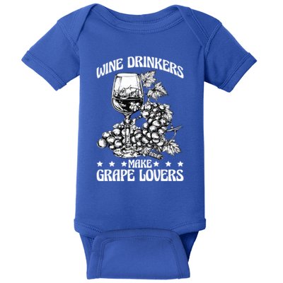 Wine Ers Make Grape Lovers Influence Gift Baby Bodysuit