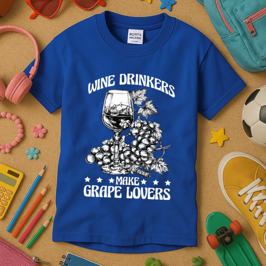 Wine Ers Make Grape Lovers Influence Gift Kids T-Shirt