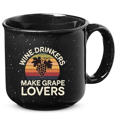 Wine Ers Make Grape Lovers Influence Cool Gift 15oz Campfire Ceramic Mug