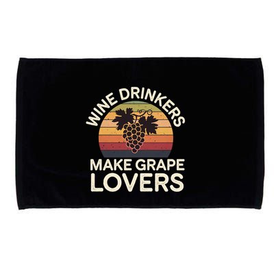 Wine Ers Make Grape Lovers Influence Cool Gift Microfiber Hand Towel