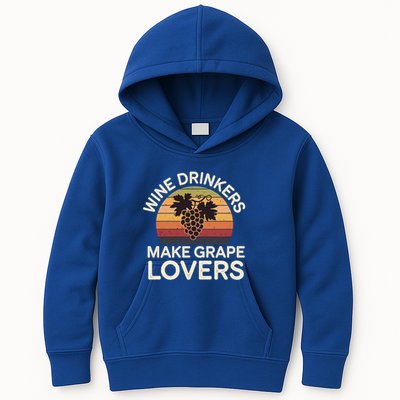 Wine Ers Make Grape Lovers Influence Cool Gift Kids Hoodie