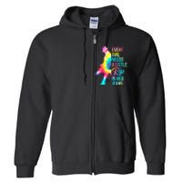 Wo Every  Needs A Little Rip In Her Jeans Funny Quotes Full Zip Hoodie