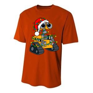 Wall E Robot Christmas Lights Wall E Very Merry Xmas Party Performance Sprint T-Shirt