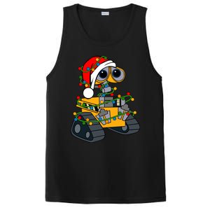 Wall E Robot Christmas Lights Wall E Very Merry Xmas Party PosiCharge Competitor Tank