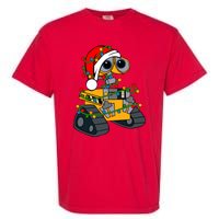 Wall E Robot Christmas Lights Wall E Very Merry Xmas Party Garment-Dyed Heavyweight T-Shirt