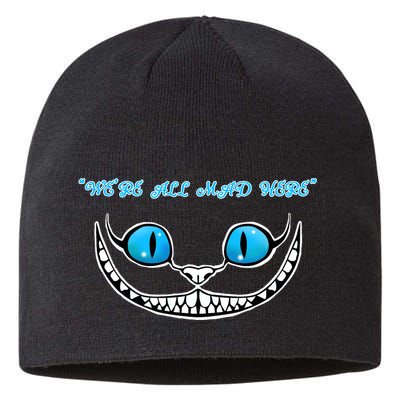 We're All Mad Here Crazy Face Sustainable Beanie