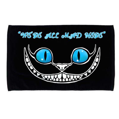 We're All Mad Here Crazy Face Microfiber Hand Towel