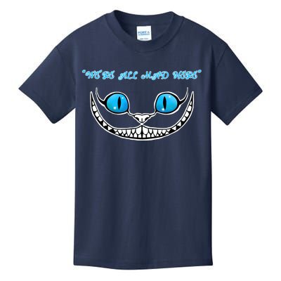 We're All Mad Here Crazy Face Kids T-Shirt