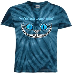 We're All Mad Here Crazy Face Kids Tie-Dye T-Shirt