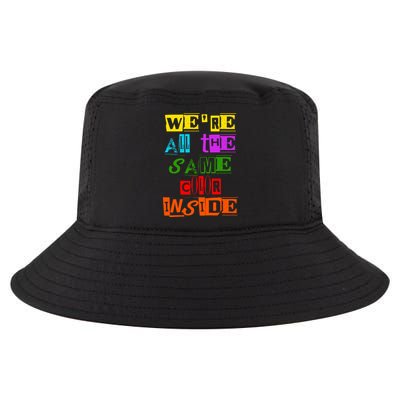 We're All The Same Color Inside Cool Comfort Performance Bucket Hat