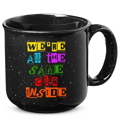 We're All The Same Color Inside 15oz Campfire Ceramic Mug