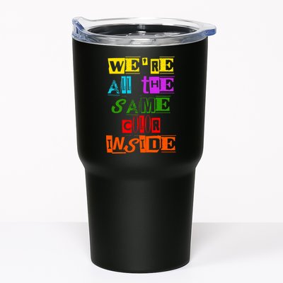 We're All The Same Color Inside Tumbler