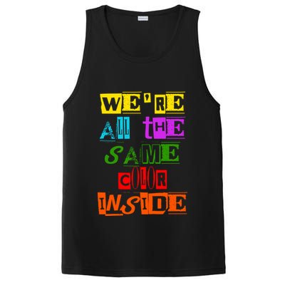 We're All The Same Color Inside PosiCharge Competitor Tank
