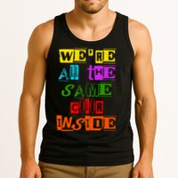 We're All The Same Color Inside Tank Top