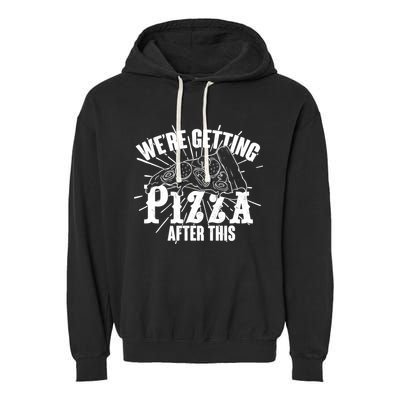 We're Getting Pizza After This Garment-Dyed Fleece Hoodie