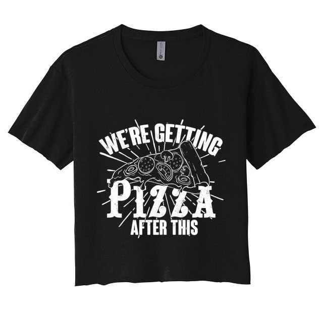 We're Getting Pizza After This Crop Top