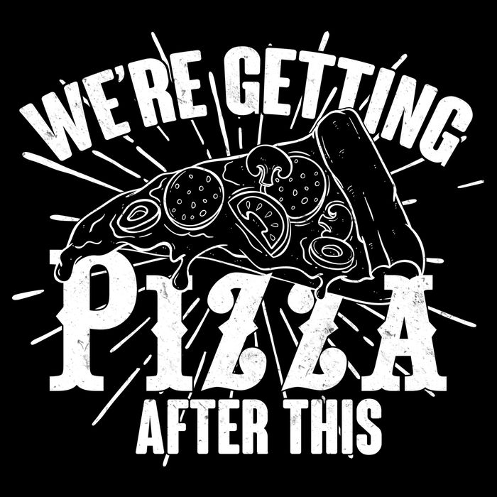 We're Getting Pizza After This Crop Top