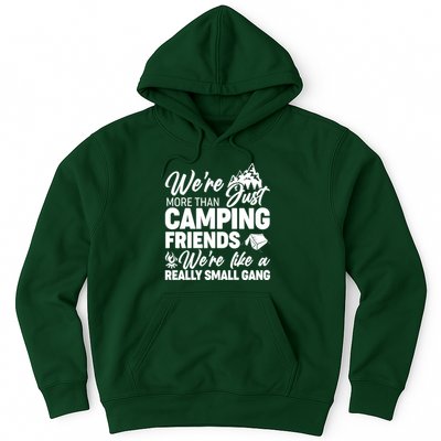 We're More That Camping Friends We're Like a Really Small Gang Hoodie