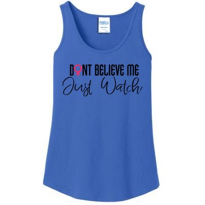 Wo Empowert Strong Feminist Af Power Funny Gift Ladies Essential Tank