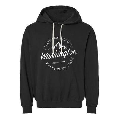 Washington Evergreen State Garment-Dyed Fleece Hoodie