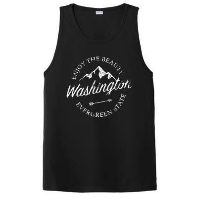 Washington Evergreen State PosiCharge Competitor Tank