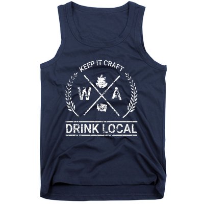 Washington Evergreen State Camping Tank Top